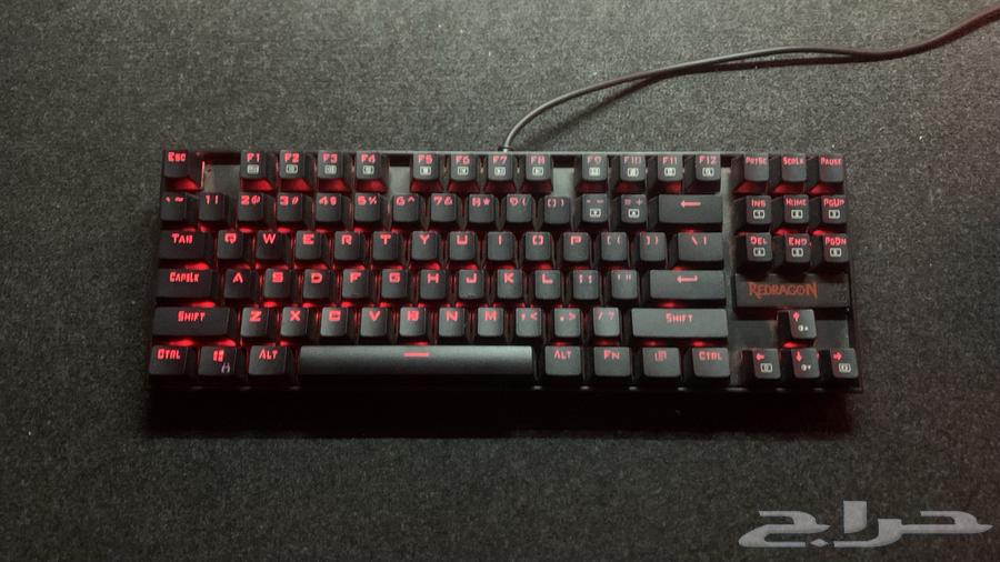 للبيع كيبورد Redragon K552 RGB استخدام فتره بسيطه نظيف جدا64431386006785111
