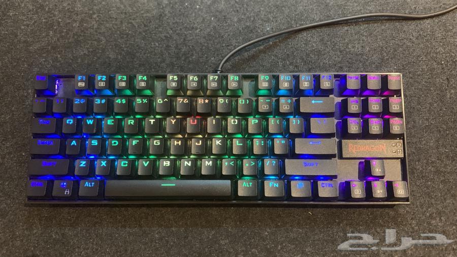 للبيع كيبورد Redragon K552 RGB استخدام فتره بسيطه نظيف جدا64431386006785112