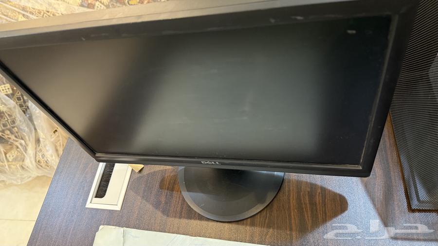 كمبيوتر قديم شغال ديل مع طابعه64427263937537111