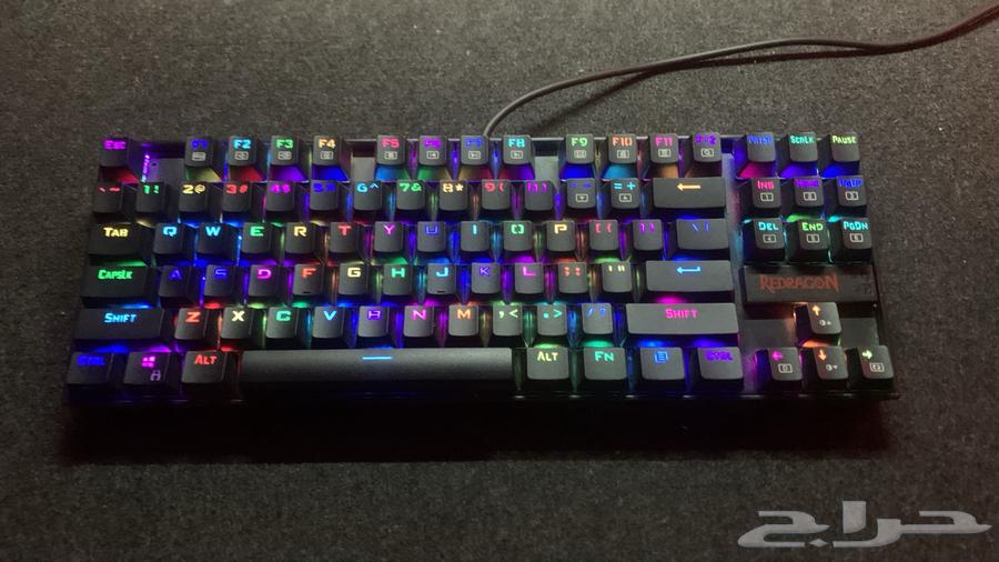 للبيع كيبورد Redragon K552 RGB استخدام فتره بسيطه نظيف جدا64431386006785110