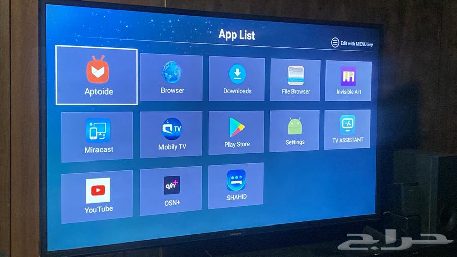 شاشة تلفزيون smart TV للبيع ماركة نيكاي 55 بوصه 4k64429600223746113