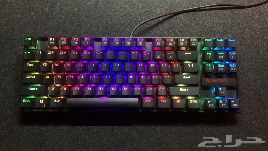 للبيع كيبورد Redragon K552 RGB استخدام فتره بسيطه نظيف جدا64431386006785113