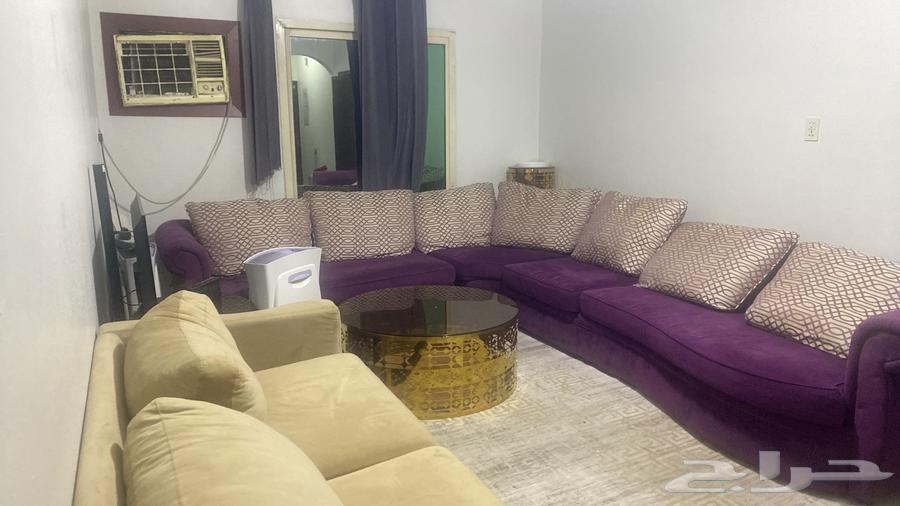 ركنة حرف L وميكرويف ومحضر طعام وقللية هوائية وبرادة ماء للب64432646231041111