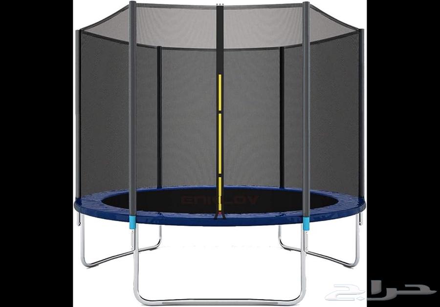ترمبولين مع شبك مقاسات كبيرة ومتعددة - نطاطة بقواعد حديدية64431896498307110