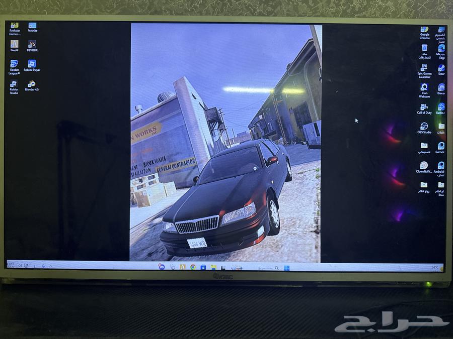 Kmc screen for sale 180 riyals, everything works fine64428080139523111