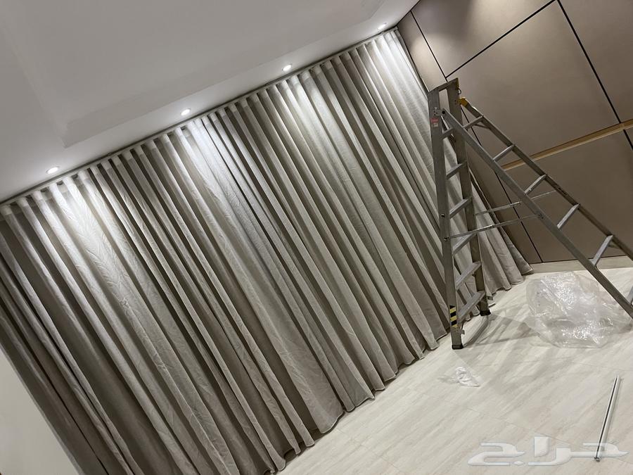 Wavy curtains per meter 145 riyals per line64432264520963111