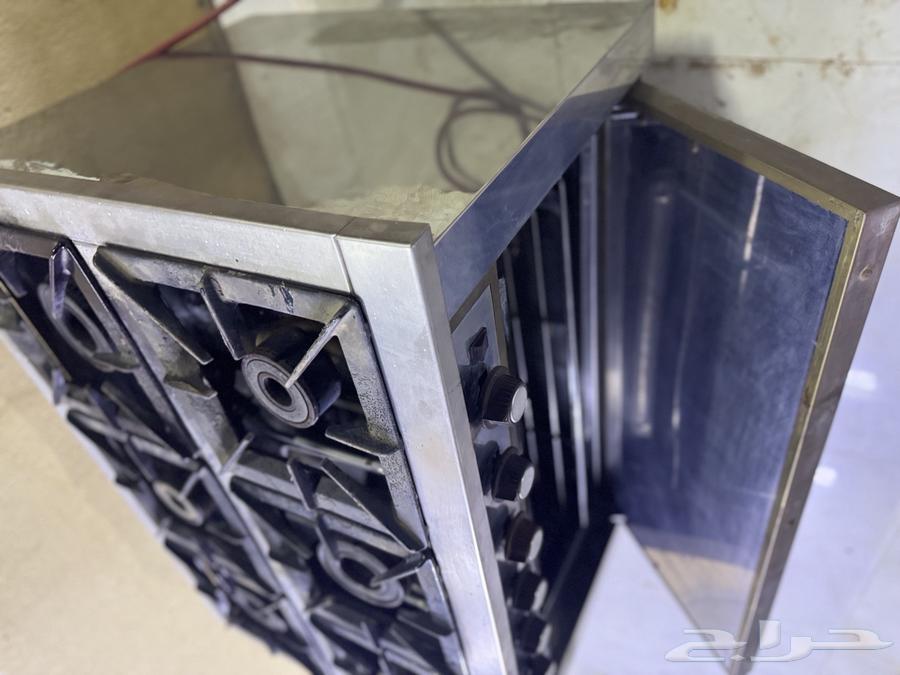 فرن سته اعيون شبه جديد استيل.64432264543618110