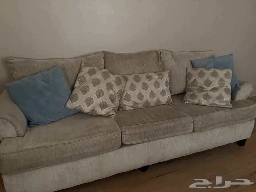 كنب 3 قطع أطوال 2 أصغار منفردة نظيف64431575694210110