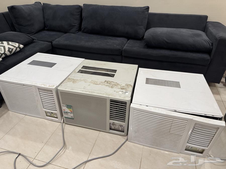 ثلاثه مكيفات شباك 18 ألف وحده المكيفات استخدم 5 شهور64430489254657110