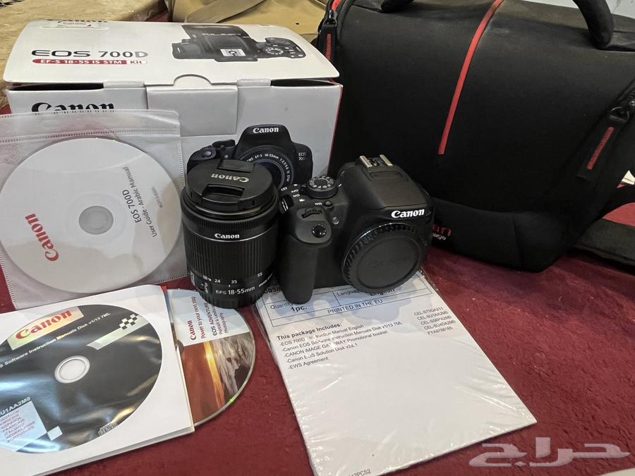 للبيع كاميرا كانون Canon EOS 700D شبه جديده64428576878595110