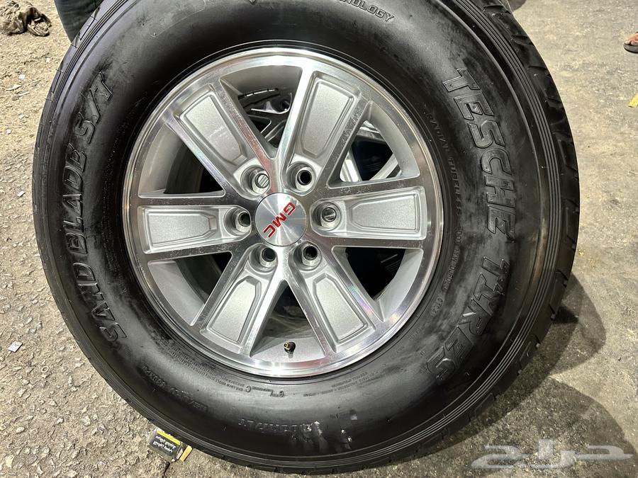 4 جنوط كويتي جمس سيرا مع كفرات شاهين 900.17 ت 2464592999048195110