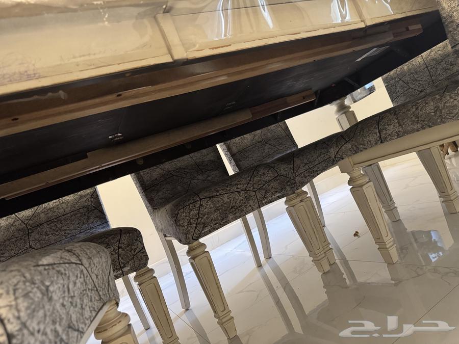 طاولة طعام خشب مع 8 كراسي64429451774209112
