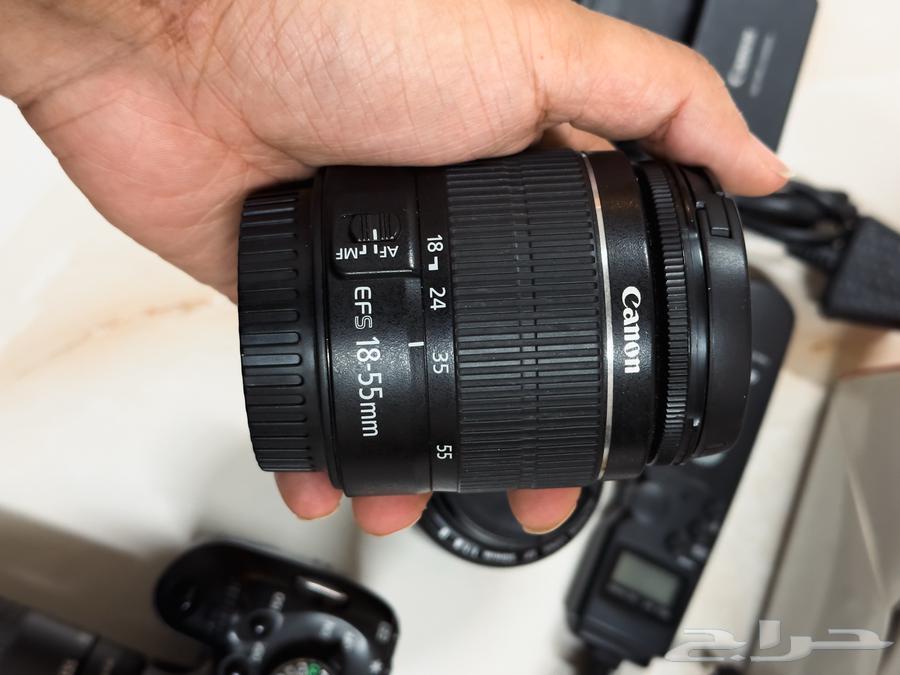 كاميرا كانون d600 مع كامل ملحقاتها64431910355329112