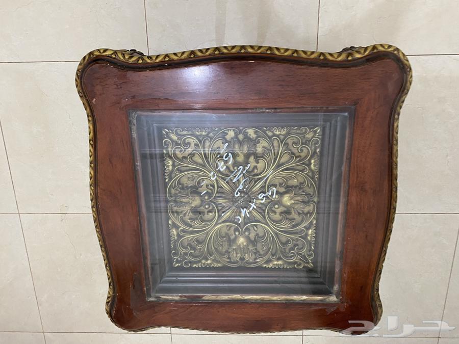 ثلاث طاولات زجاج مع خشب فاخرة  30064431278399873111