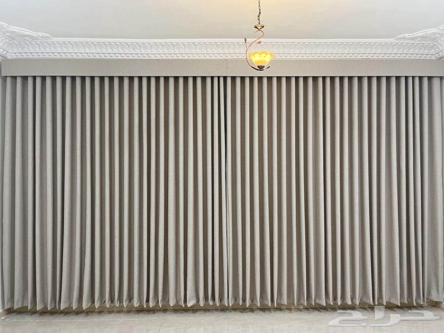 Wavy curtains per meter 145 riyals per line64432264520963113