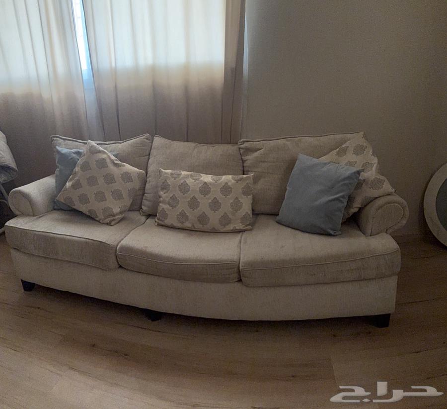 كنب 3 قطع أطوال 2 أصغار منفردة نظيف64431575694210113