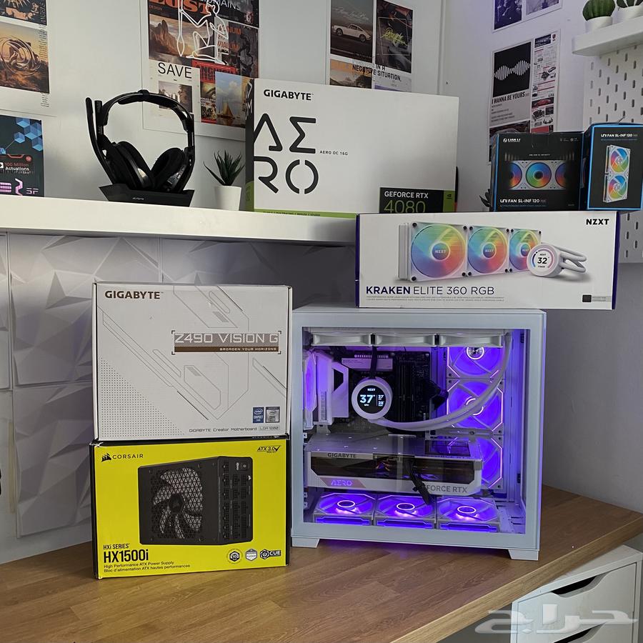 White Custom Gaming PC for Sale64430913896707110