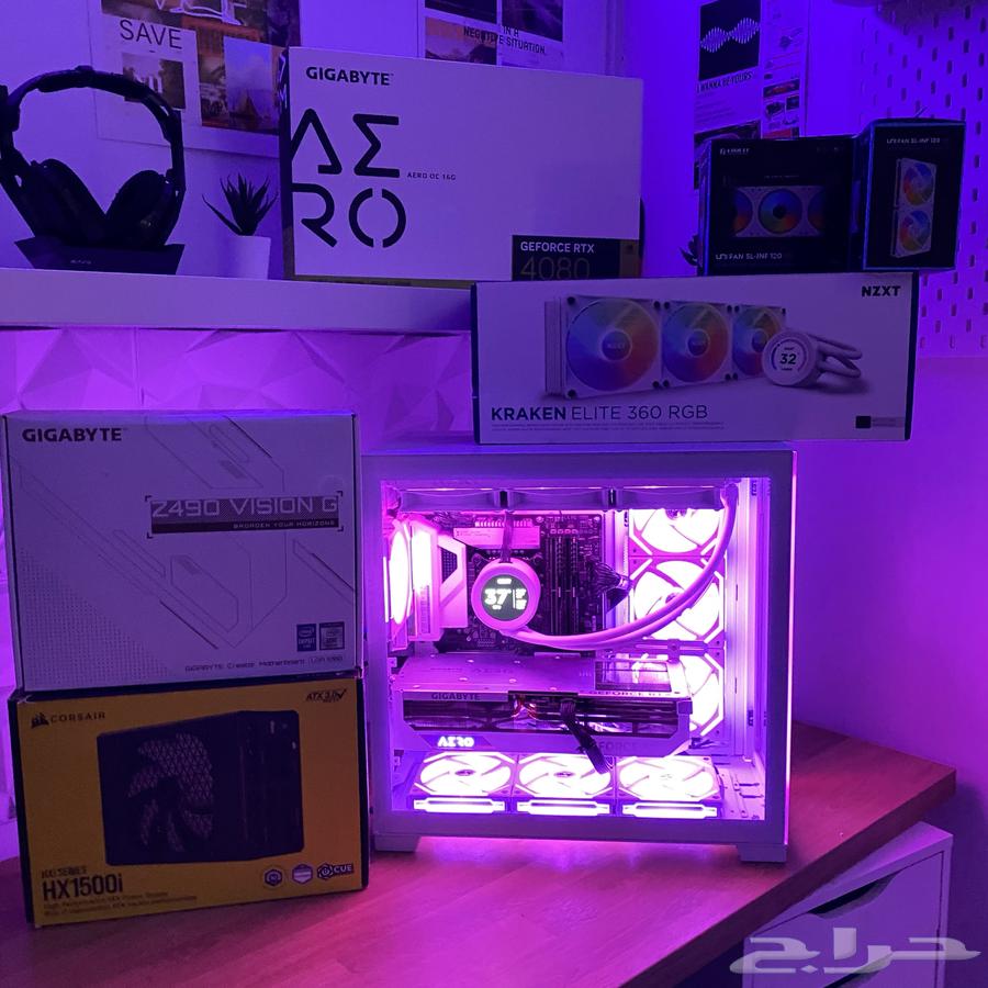 White Custom Gaming PC for Sale64430913896707111