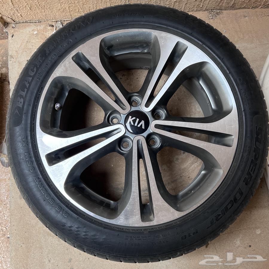 طقم 4 جنوط كيا أصليات64587677300226110