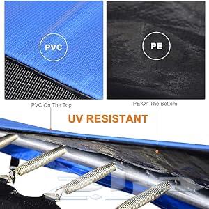 ترمبولين مع شبك مقاسات كبيرة ومتعددة - نطاطة بقواعد حديدية64431896498307112