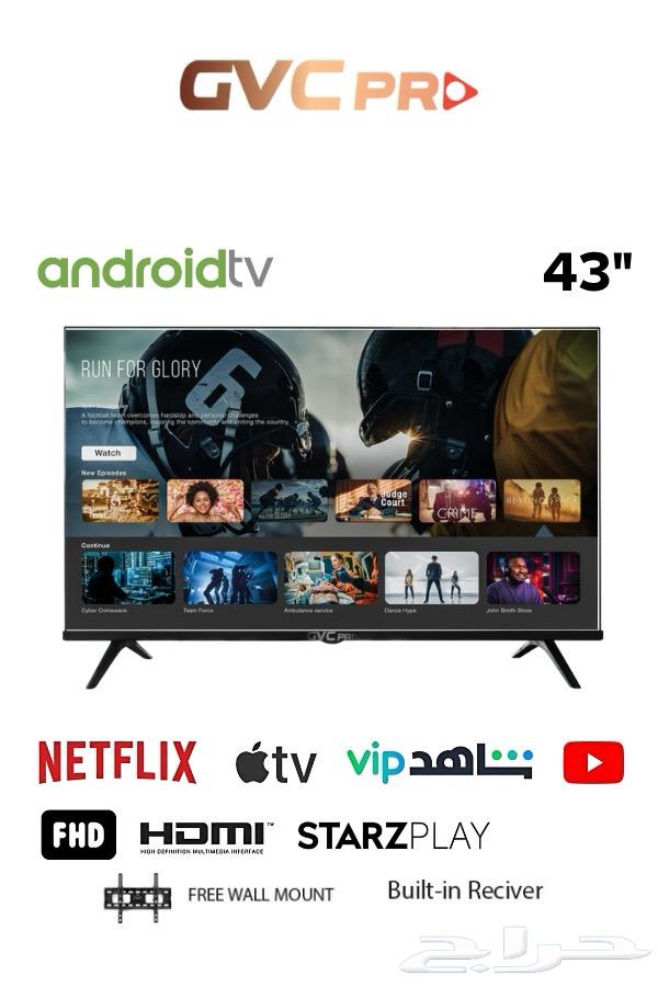 شاشة جي في سي 43 بوصة سمارت مع رسيفر - شامل التوصيل64426671802113110
