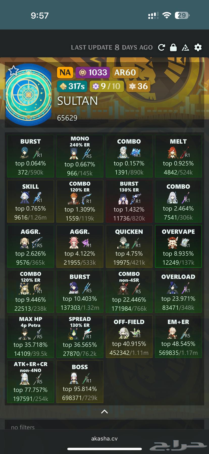 حساب قنشن للبيع على السوم64425475495937111