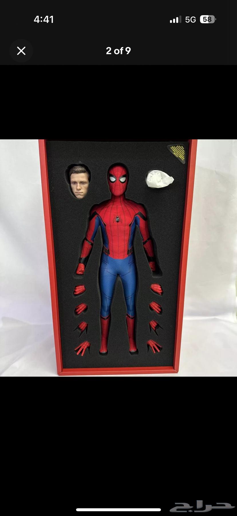 hot toys quarter scale spiderman هوت تويز64430313634434114