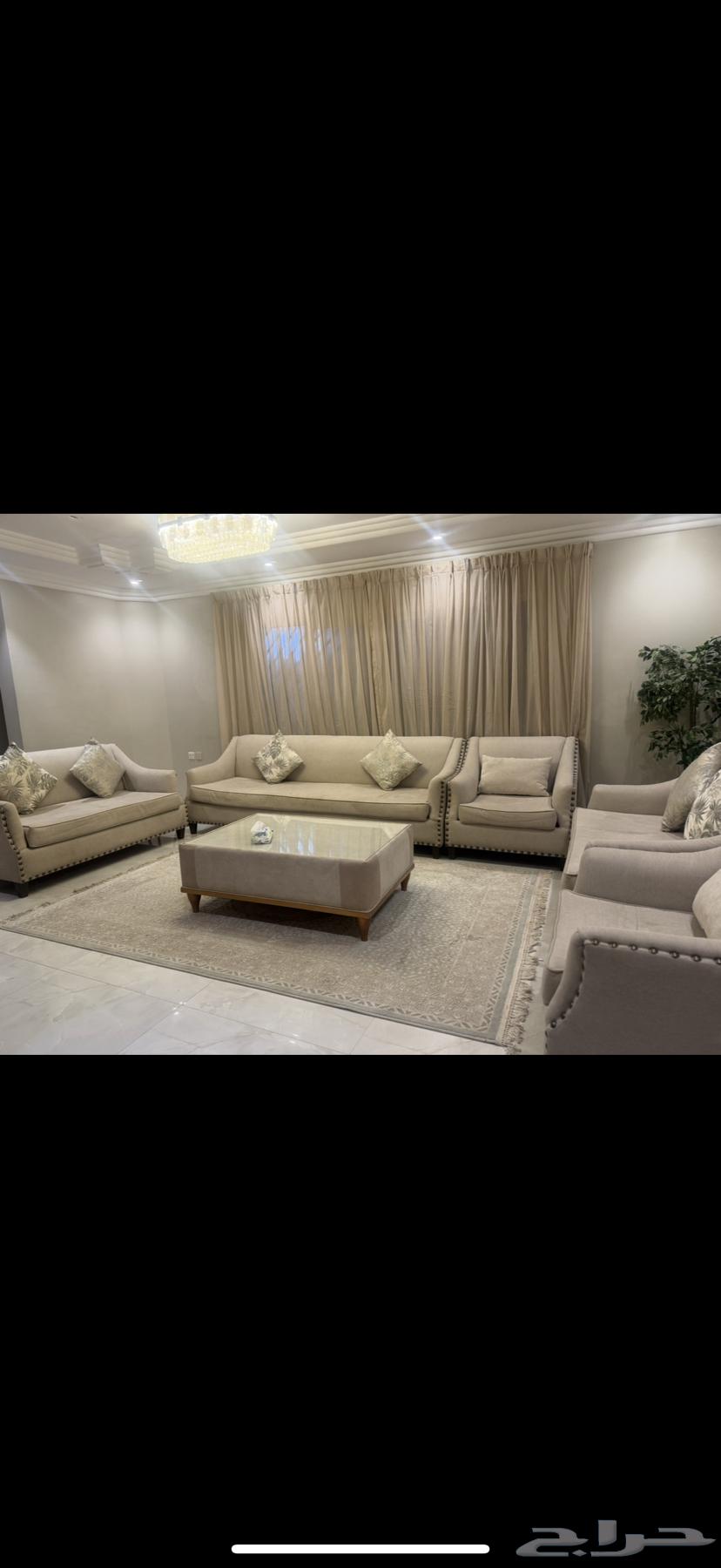 كنب يكفي10 اشخاص64428349493122111