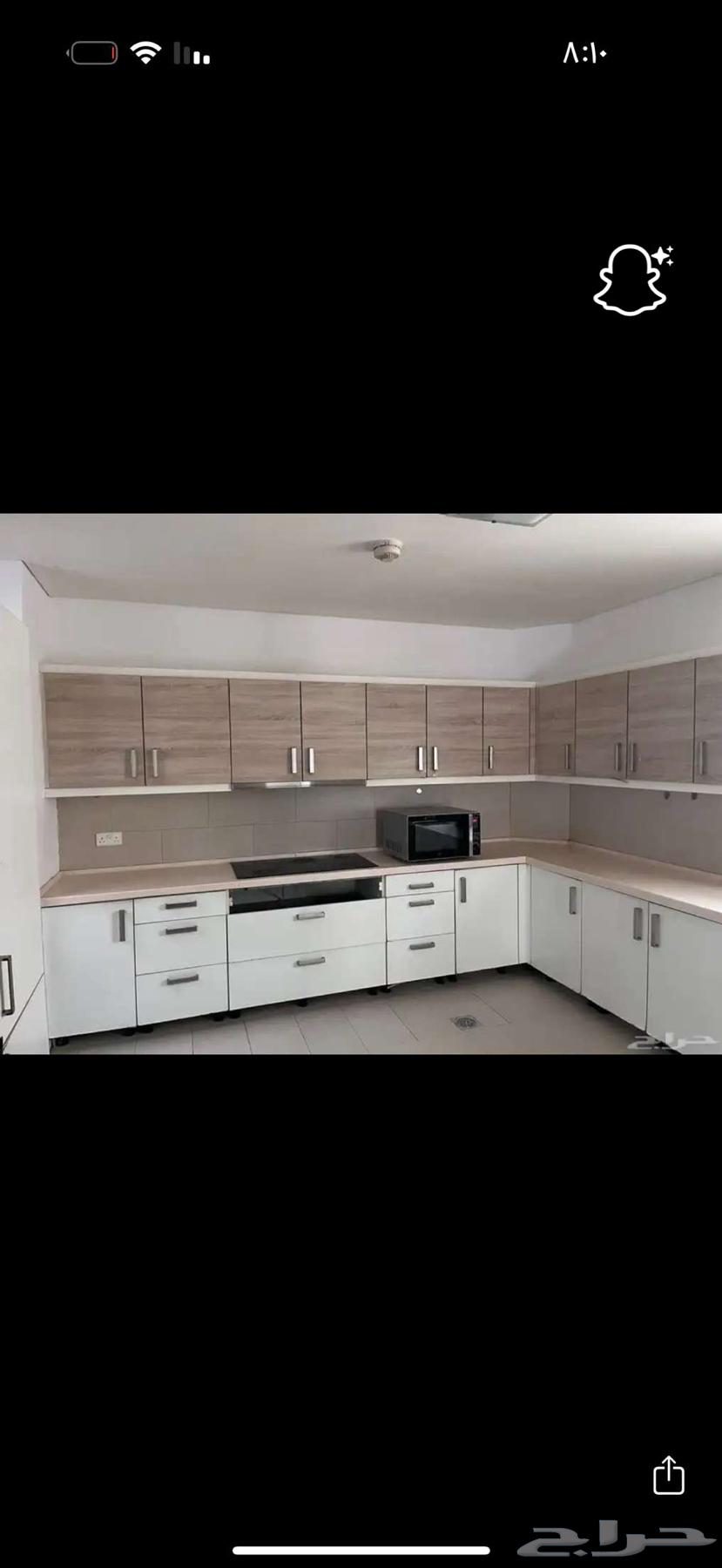 مطبخ مع كامل اجهزته64430616756099111