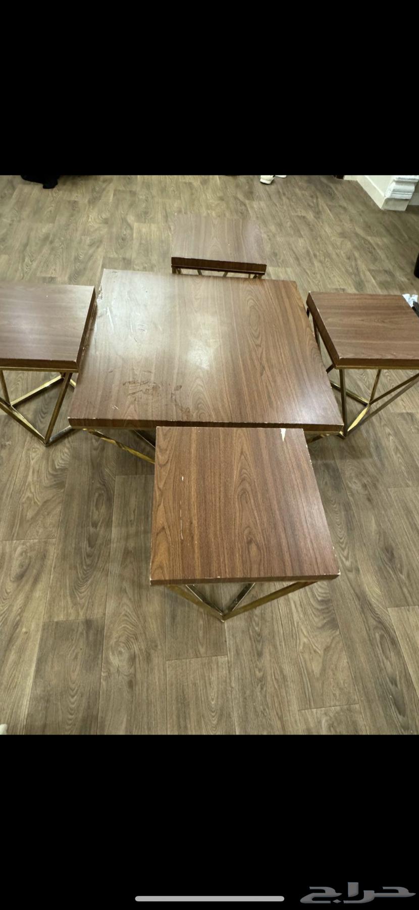 طاولة كبيره وطاولات خدمة للبيع64432972030595111