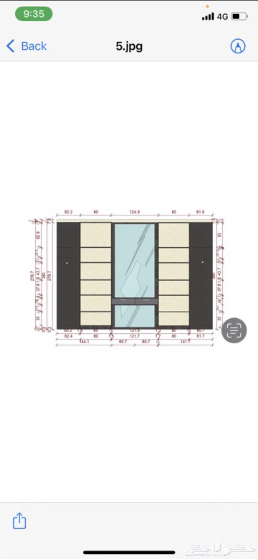 خزائن وتسريحة شبه جديدة للبيع خشب ايطالي64432101472899111
