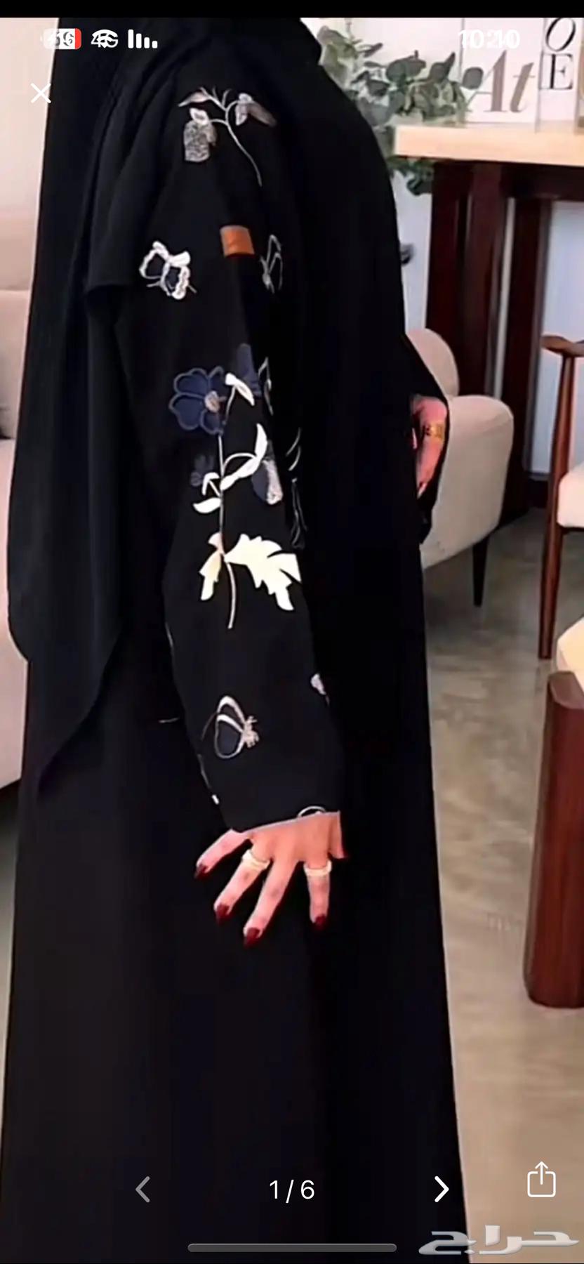 Size 54 abaya for sale with shawl and Mylar-style niqab64432917436162110