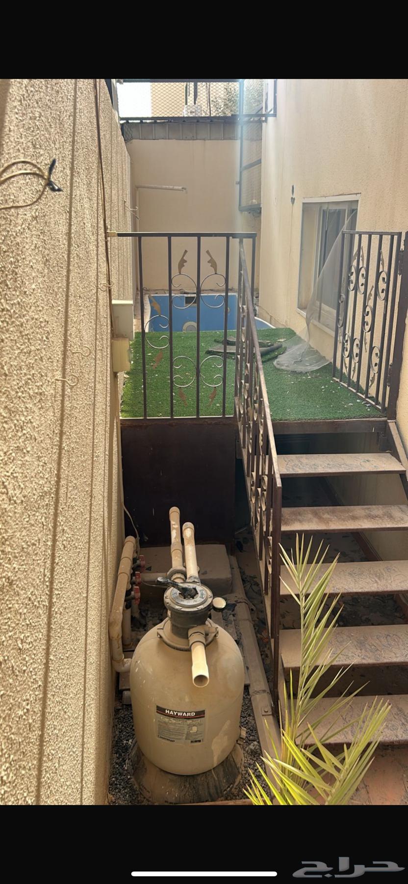 للبيع مسبح فايبر صغير مع جميع معداته64431075482755110