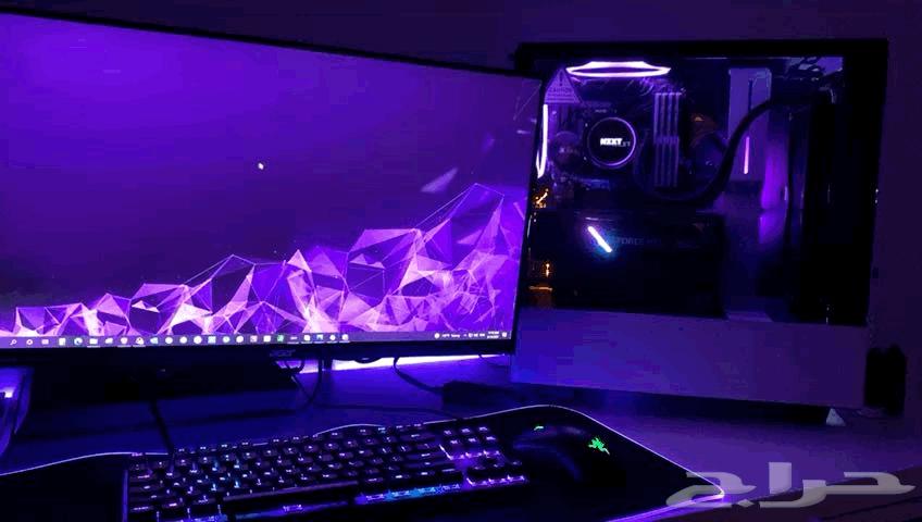 للبيع كمبيوتر PC قيمنق RTX 20270 Super مع شاشات64429573129601111