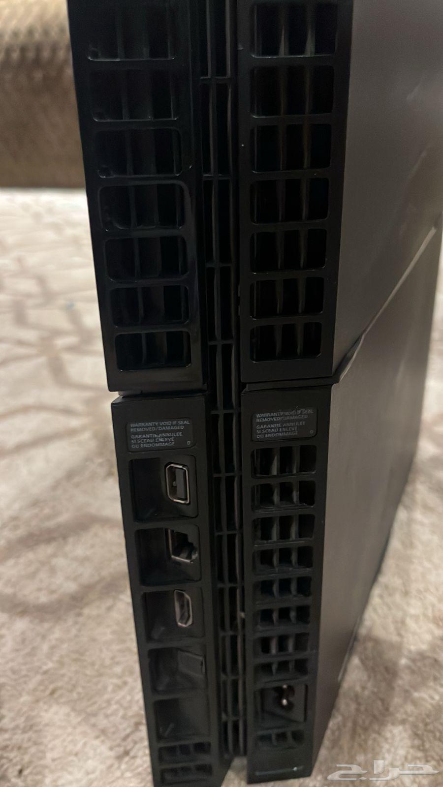 PlayStation 4 with two controllers 400 riyals64432264622081111