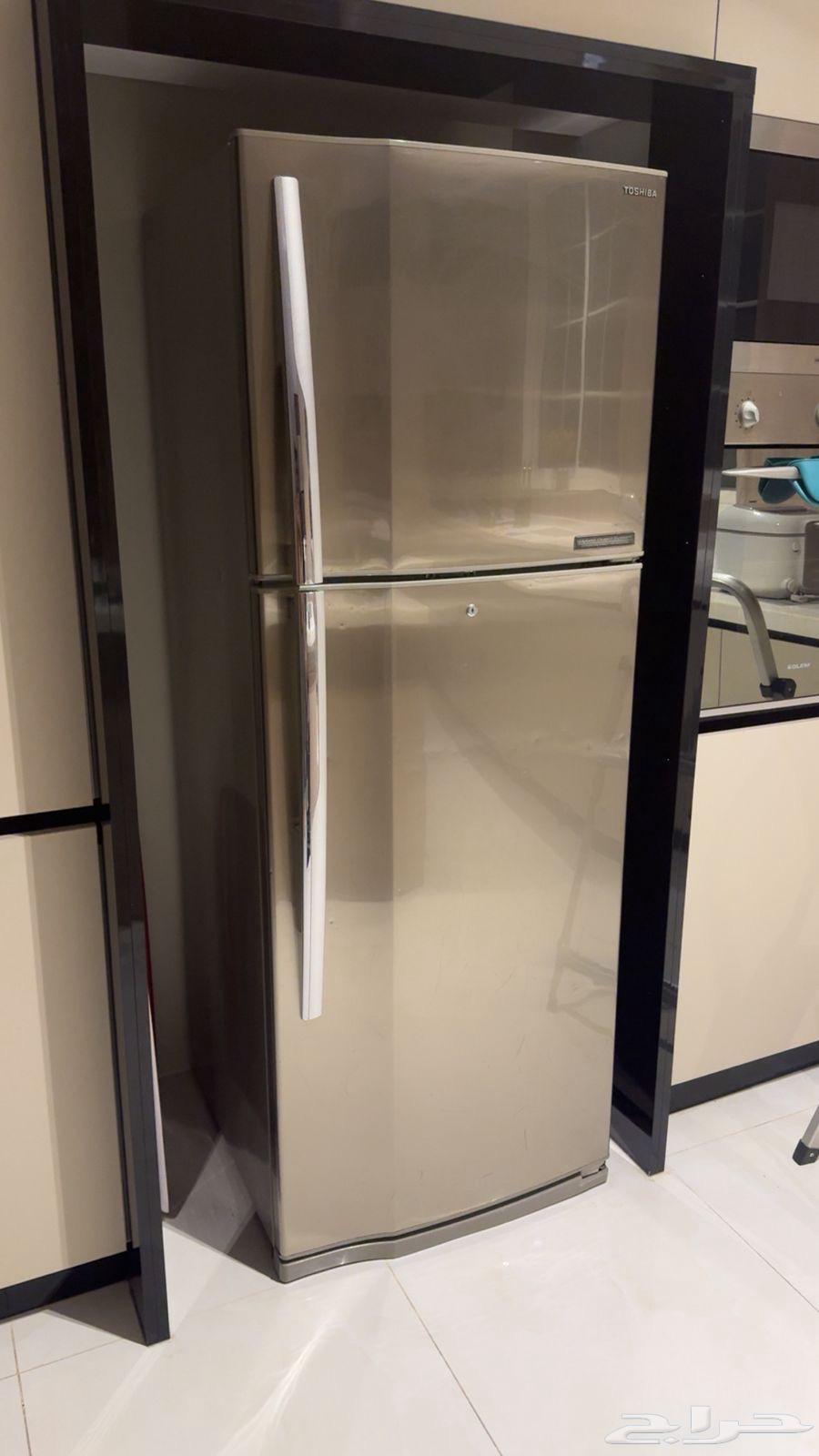 ثلاجه توشيبا ستيل فضي64427663791361111
