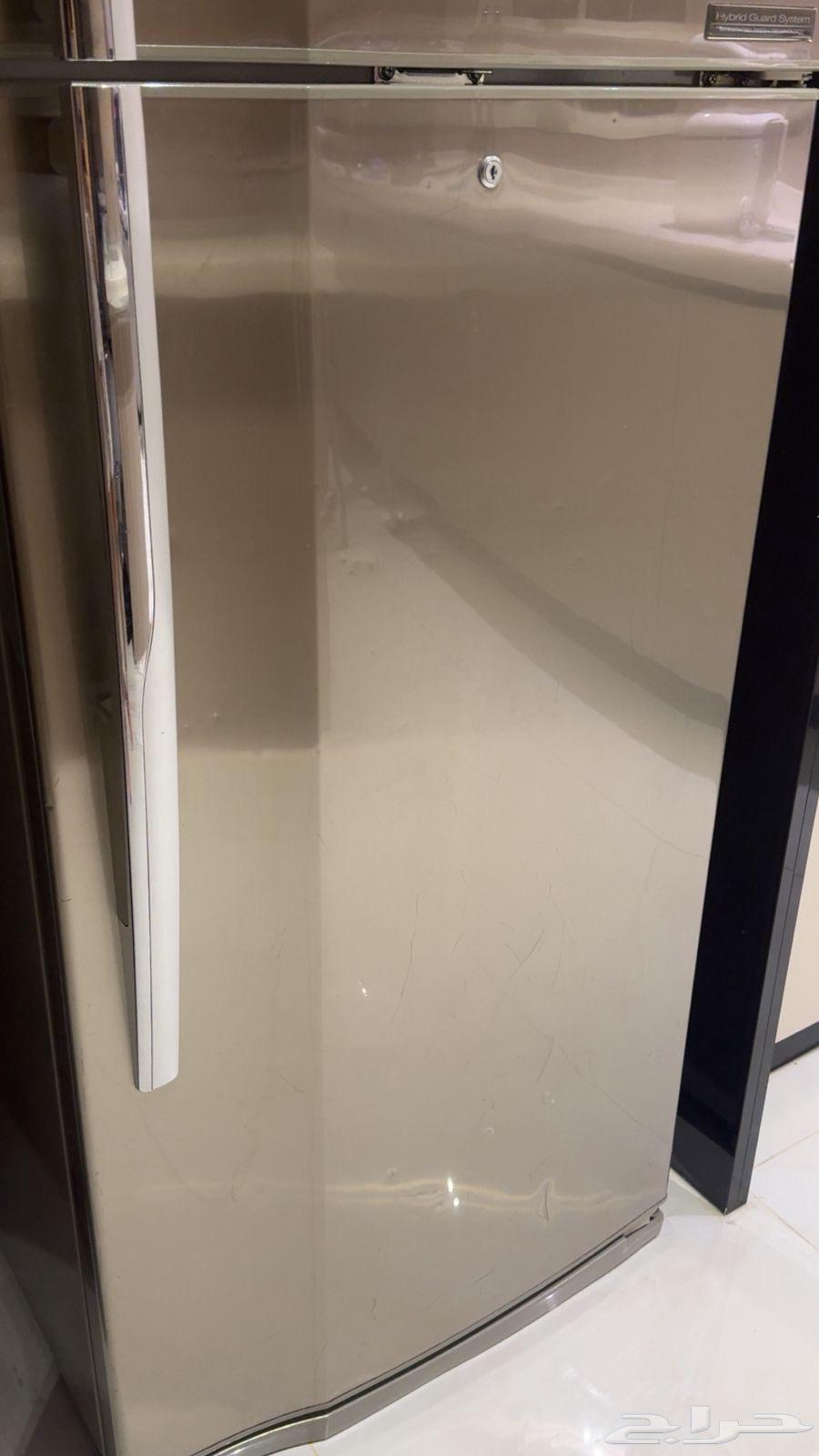ثلاجه توشيبا ستيل فضي64427663791361110
