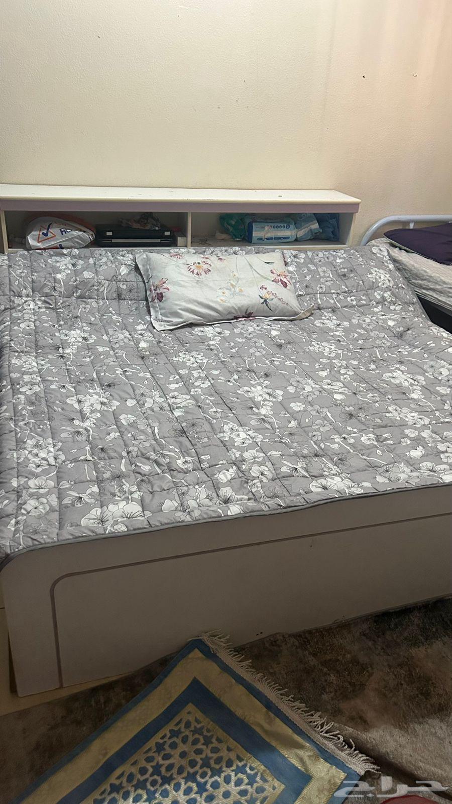 Free three-seat sofa, two single sofas, a closet, and a bed with mattress64428187821570112