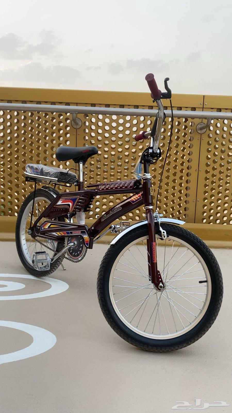 سيكل رامبو عنابي نظيف64441499202178110