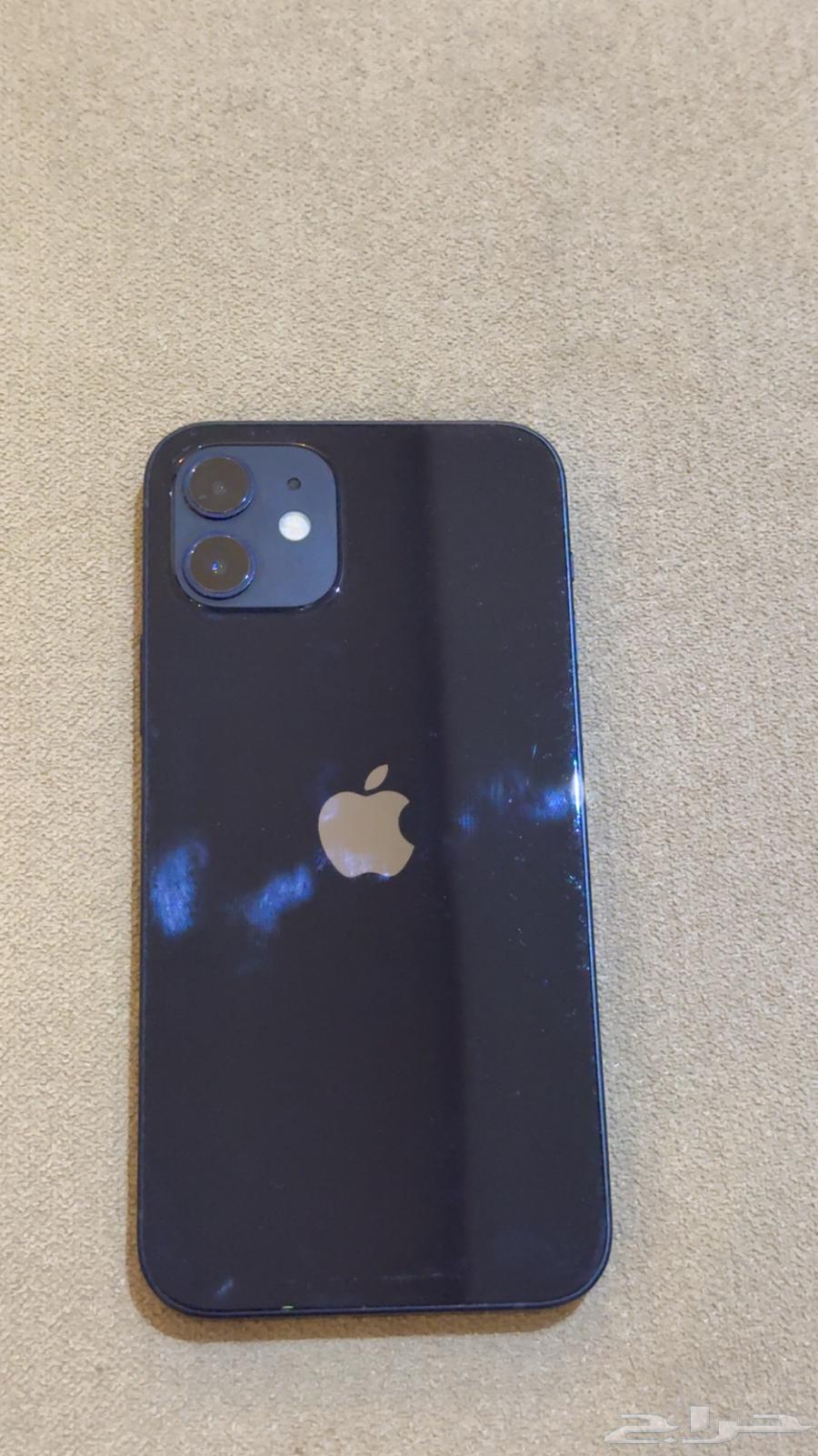 ايفون 12 أسود سعة 128 قيقا64440573927809110