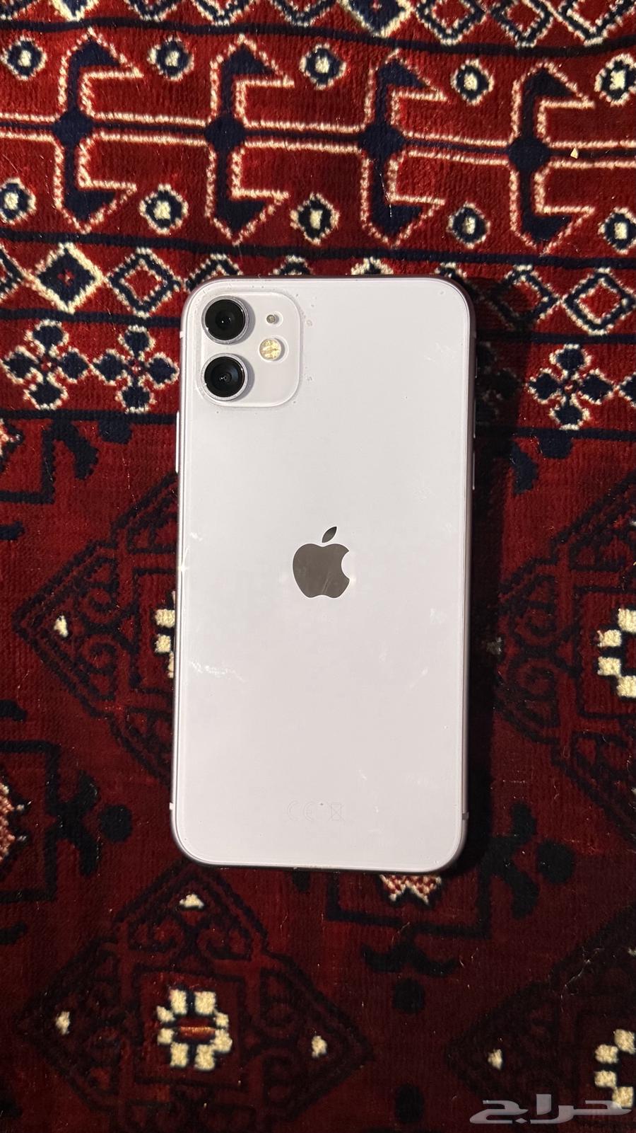 ايفون 11 ارجواني نظيف مافيه الخدش64433579715075111