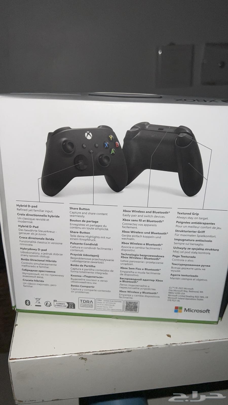 يد اكس بوكس جديده بكرتونها ما انفك اصليه64423622863619114