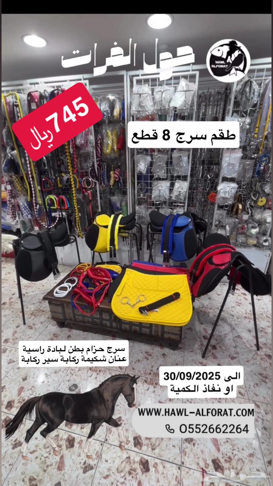 أطقم خيل سرج و ادوات عرض اليوم الوطني64439876977283110