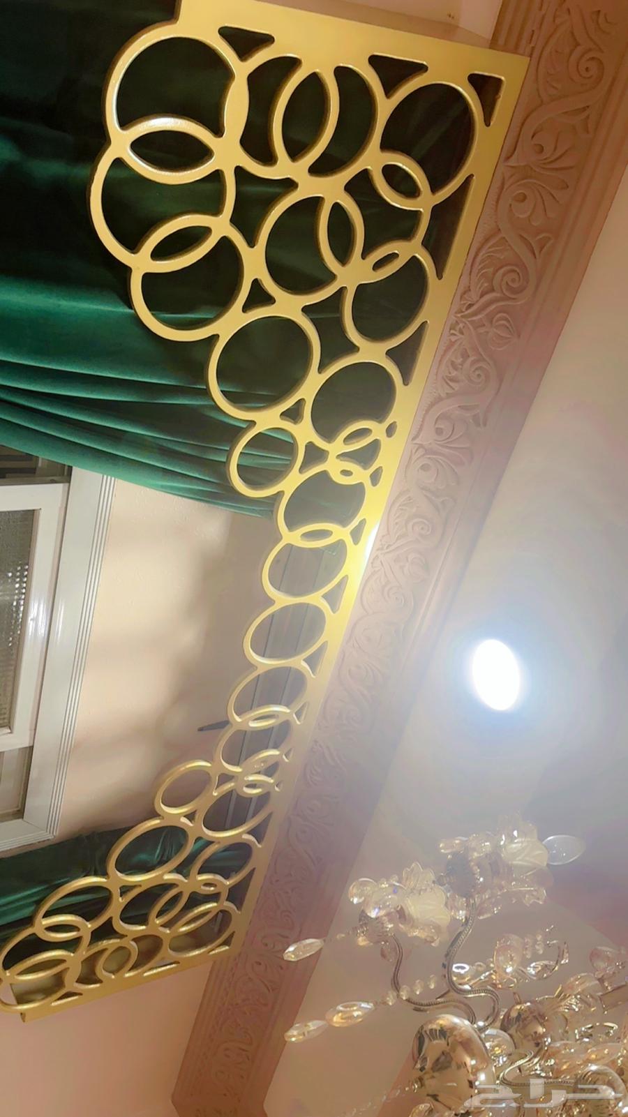 2 -برواز ستاره خشب ذهبي جديد64441472103682111