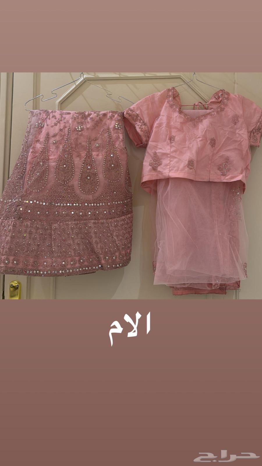 فساتين هنديه للآم والطفله شراره هنديه64438740070914110