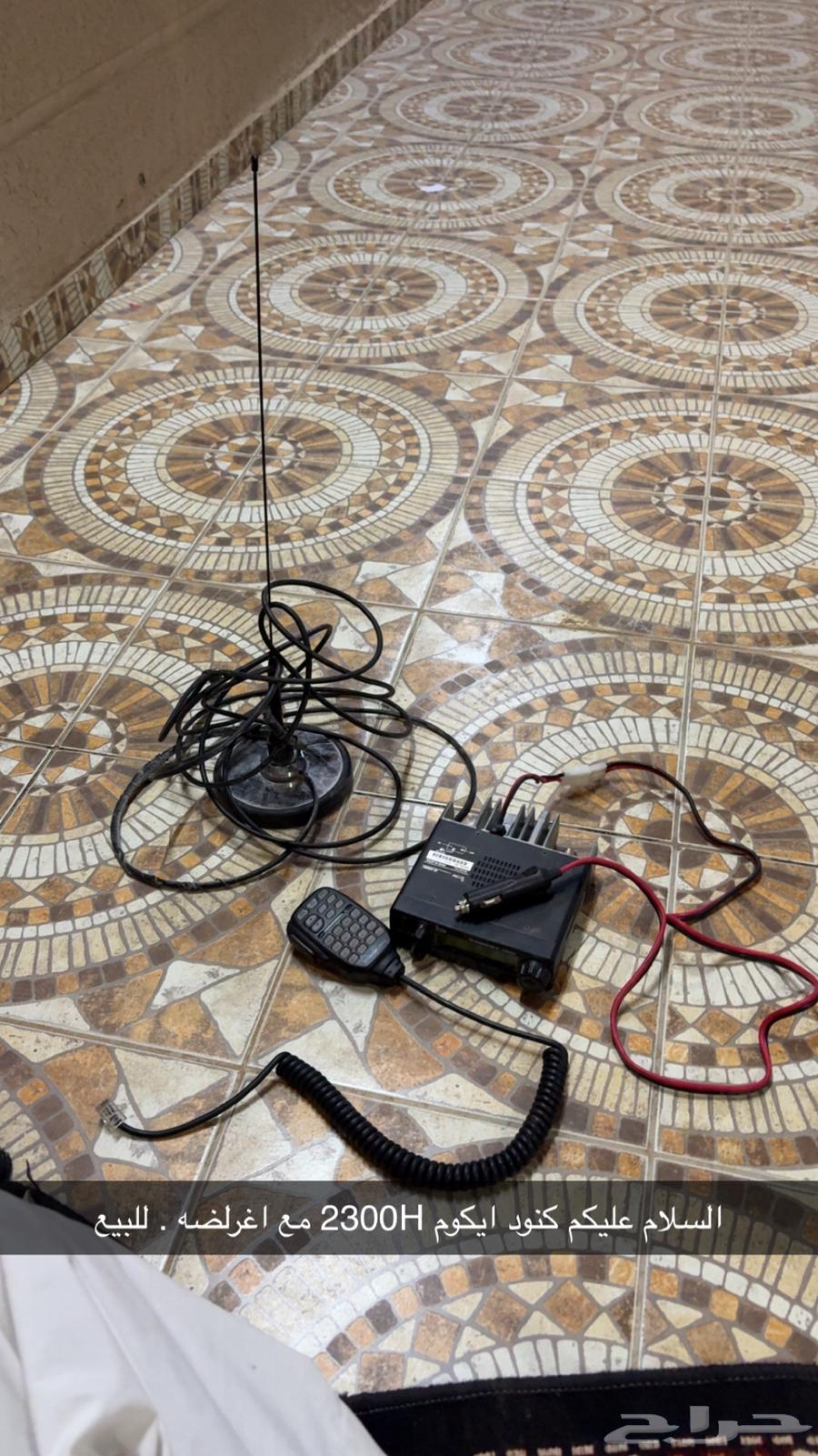 السلام عليكم كنود ايكوم 2300 H اصلي يباني جديدد مع اغراضه64440819881603110