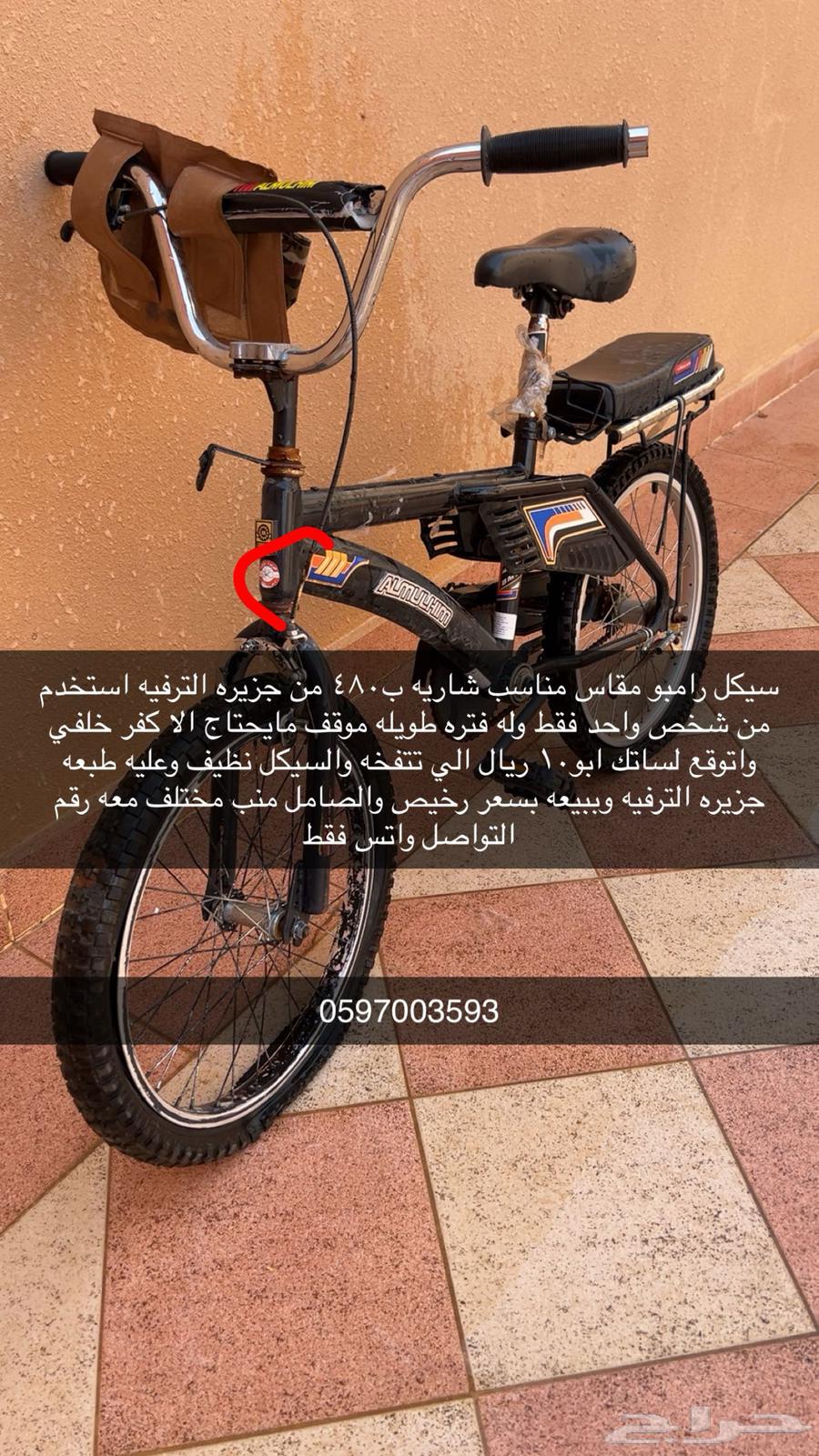 سيكل رامبوا مع التوصيل نظييف64440792914817110