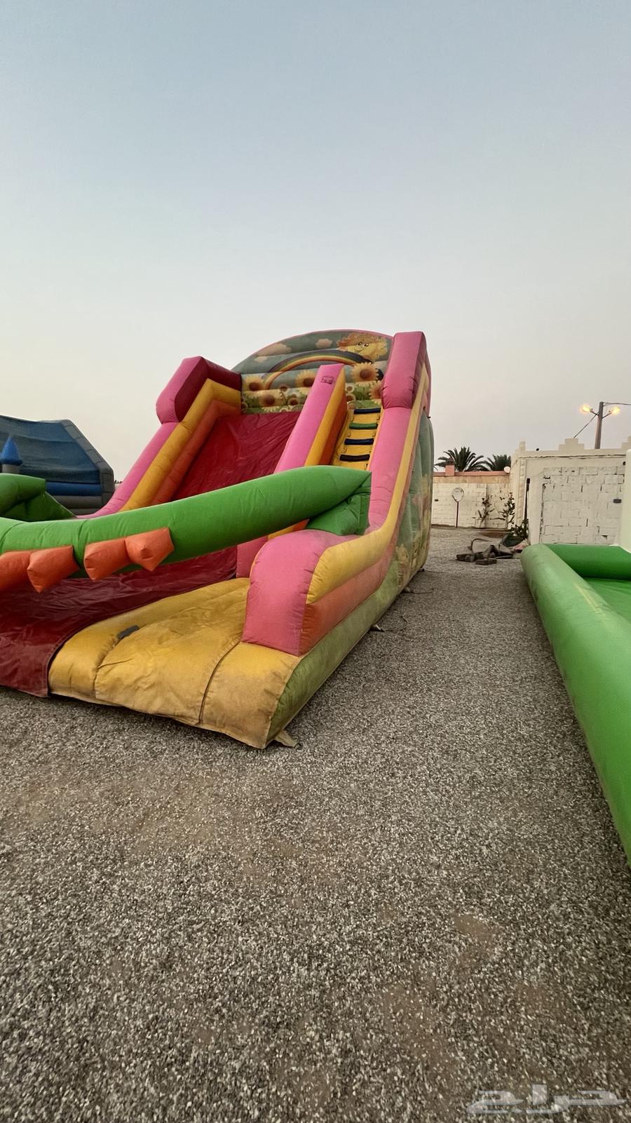 نطيطات وملعب صابوني وزحليقه هوائية64441308883201111