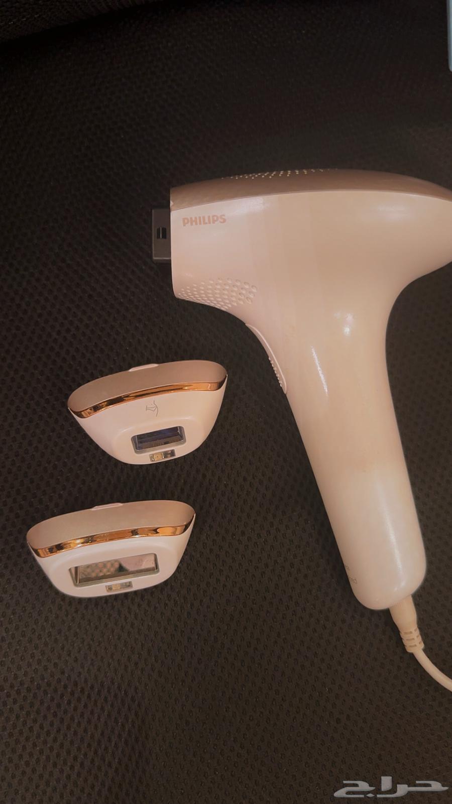 ليزر منزلي  فيليبس الذهبي لإزالة الشعر64434551386370110