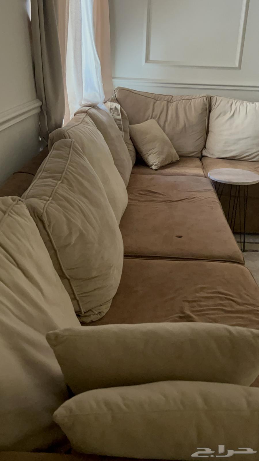 كنب L للبيع64437584919169110